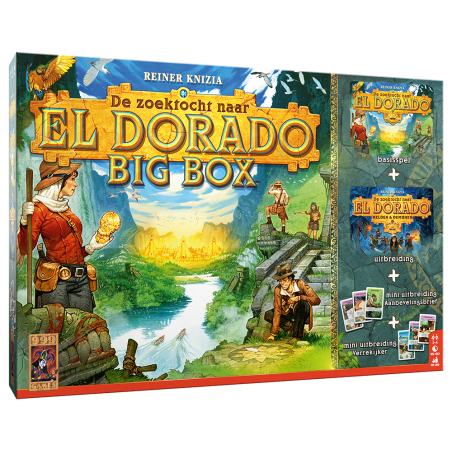 De zoektocht naar El Dorado, Big Box, 999 games De zoektocht naar El Dorado, Big Box, 999 games