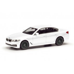 BMW 5 (G30) LIMO (Wit) 1:87, Herpa