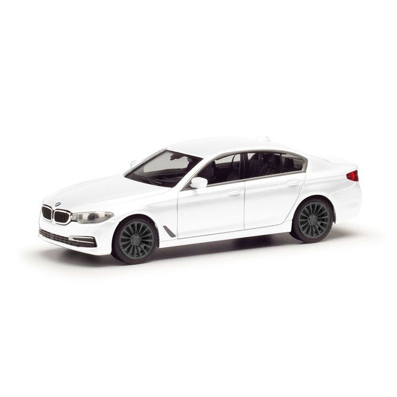 BMW 5 (G30) LIMO (Wit) 1:87, Herpa