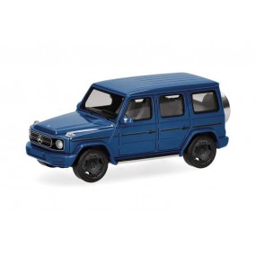 Mercedes Benz G580 EQ (Blauw metaal) 1:87, Herpa