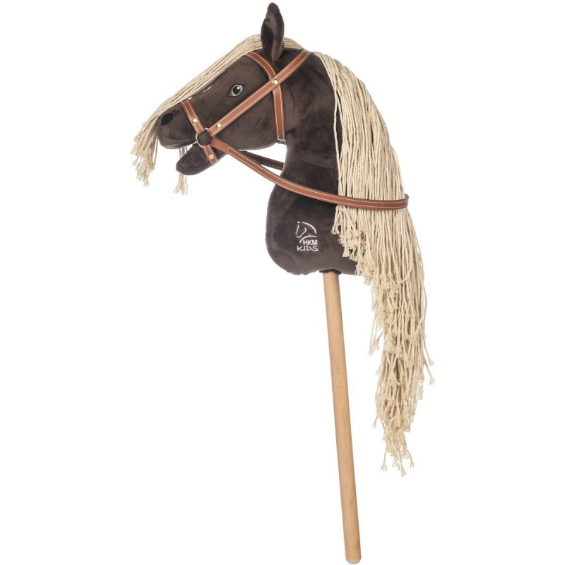 HKM Sports - Stokpaard mini, donkerbruin 2100
