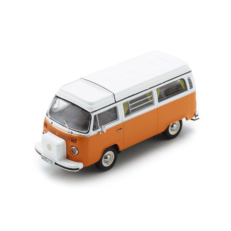 VW T2B Campingbus (Oranje) 1:87, Schuco