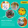 Tossit - Starter pack paars-groen siliconen dartpijlen Tossit - Starter pack paars-groen siliconen dartpijlen