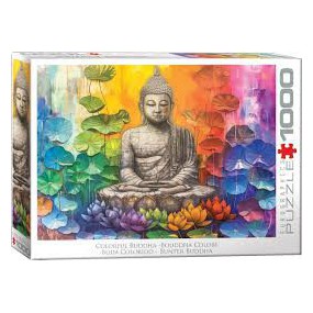 Colorful Buddha, Eurographics 1000stukjes
