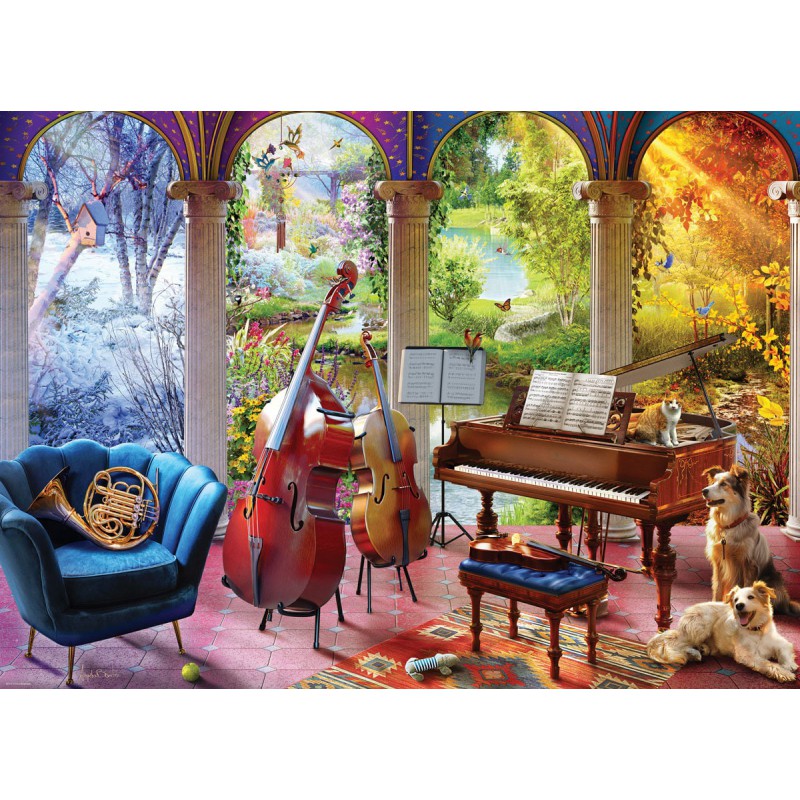 Four Seasons, Vivaldi 1000stukjes, eurographics puzzel,