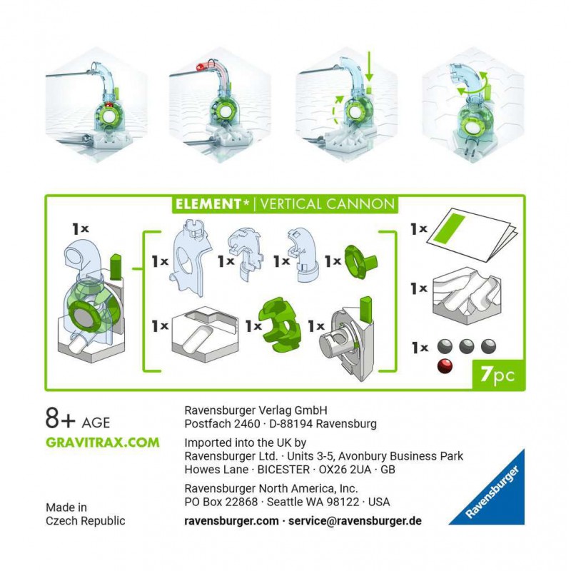 GraviTrax Uitbreiding Vertical  Cannon