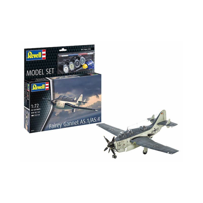 Modelset, Fairey Gannet AS.1/AS.4, 1:72, Revell