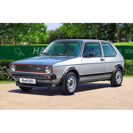 Modelset, VW Golf 1 GTI, 1:24, Revell