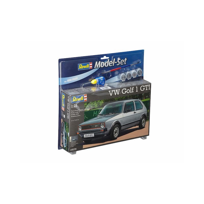 Modelset, VW Golf 1 GTI, 1:24, Revell