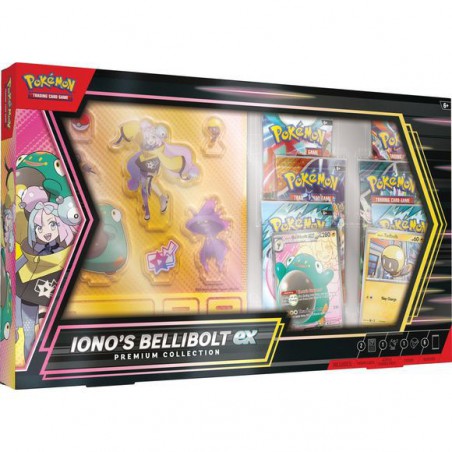 Pokemon TCG Iono's Bellibolt Ex Premium Collection Pokemon TCG Iono's Bellibolt Ex Premium Collection