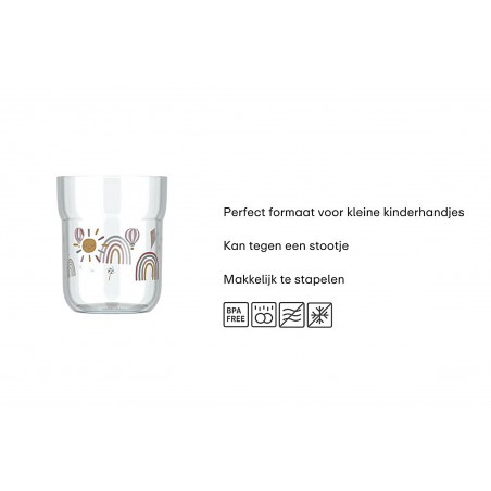 Mepal - kinderglas, Sunshine & Rainbow Mepal - kinderglas, Sunshine & Rainbow