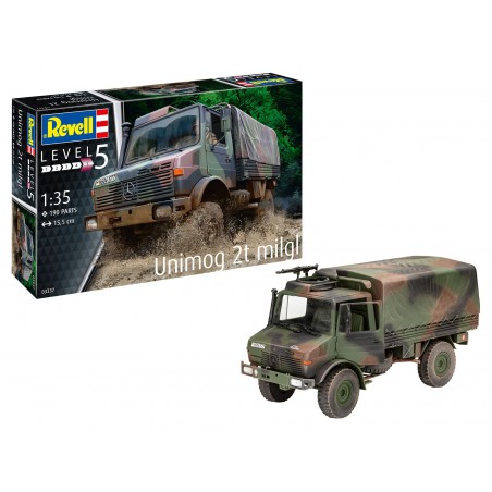 Unimog 2t milgl, Revell Unimog 2t milgl, Revell