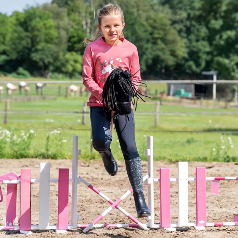HKM Sports - Stokpaard Bobby, zwart