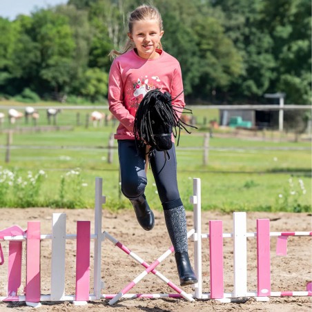 HKM Sports - Stokpaard Bobby, zwart HKM Sports - Stokpaard Bobby, zwart