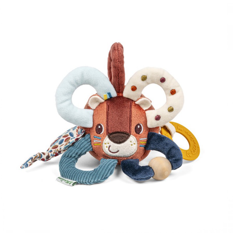 Lilliputiens - Sensorische grijprammelaar Jack de leeuw