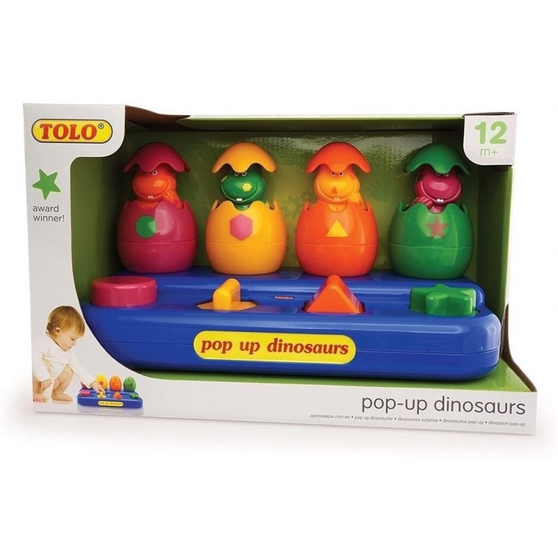 Tolo classic, pop-up dinosaurussen