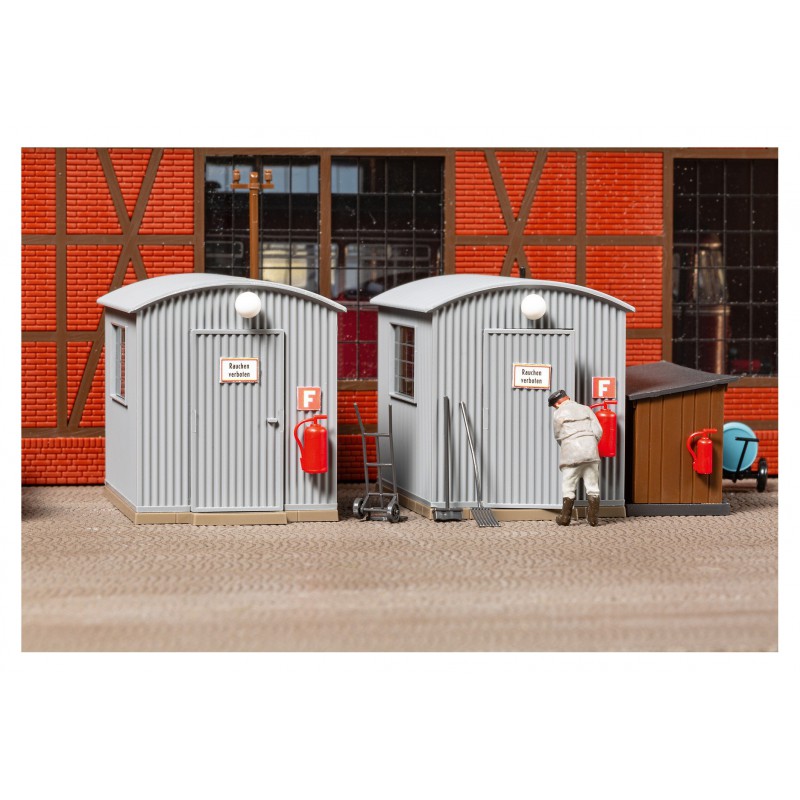 Golfplaten Schuur en olie opslag, Auhagen H0 (11478)