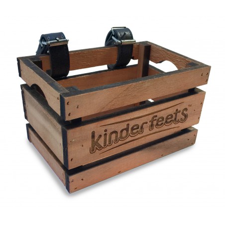 Kinderfeets - Houten fietskrat Kinderfeets - Houten fietskrat