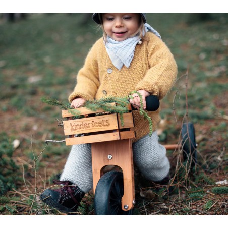 Kinderfeets - Houten fietskrat Kinderfeets - Houten fietskrat