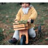 Kinderfeets - Houten fietskrat Kinderfeets - Houten fietskrat