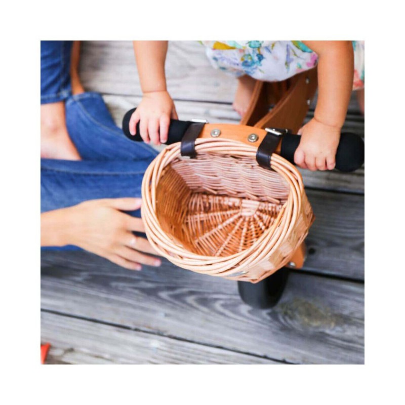 Kinderfeets - Rieten fietsmand