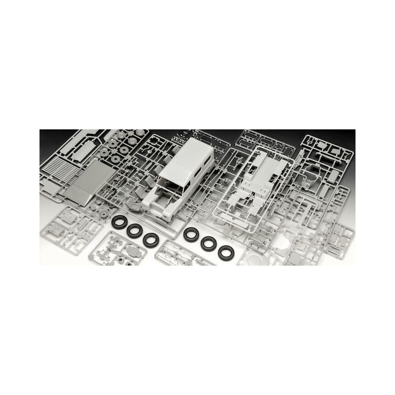 Modelset, Land Rover Series III LWB 1:24, Revell