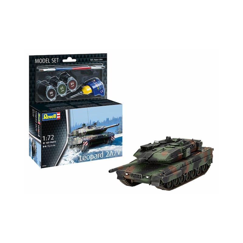 Modelset, Leopard 2A7V, Revell