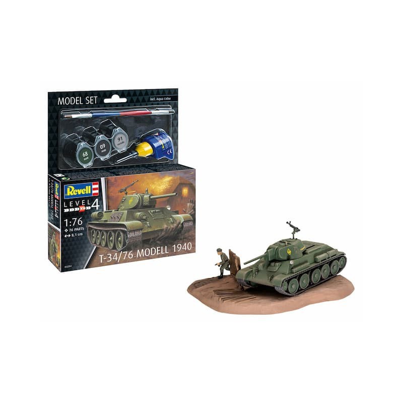 Modelset, T-34/76 Modell 1940, Revell