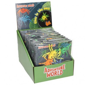 Dino World, Glow in the dark spinnen 13347