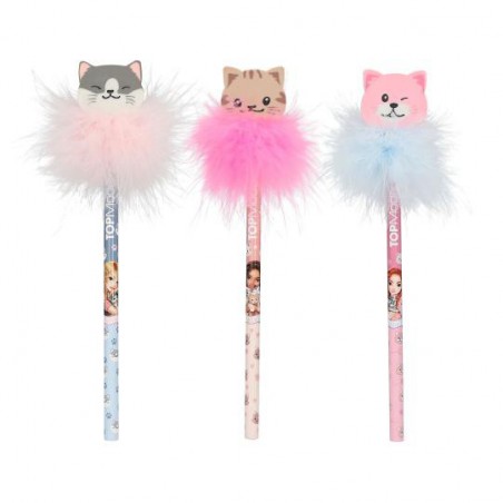 TOPModel, Potlood met gumtopper CAT LOVE 13391