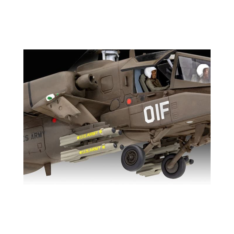 Modelset, AH-64A Apache, Revell