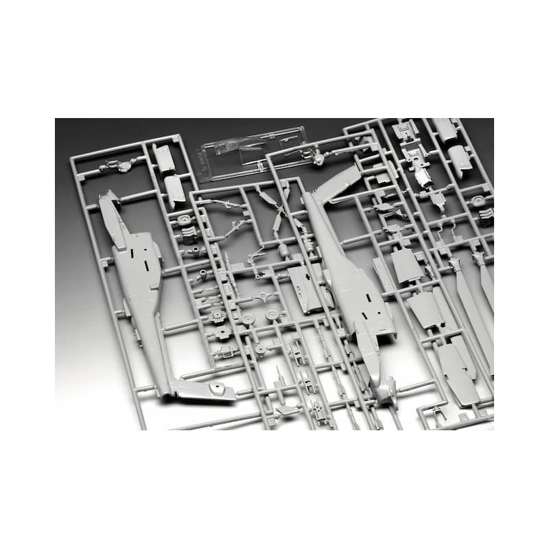 Modelset, AH-64A Apache, Revell