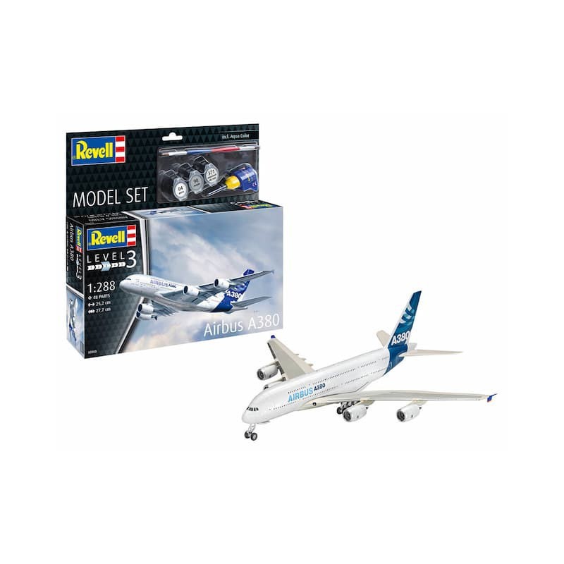 Modelset, Airbus A380, Revell