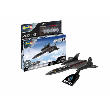 Modelset, Lockheed SR-71 Blackbird, Revell Modelset, Lockheed SR-71 Blackbird, Revell