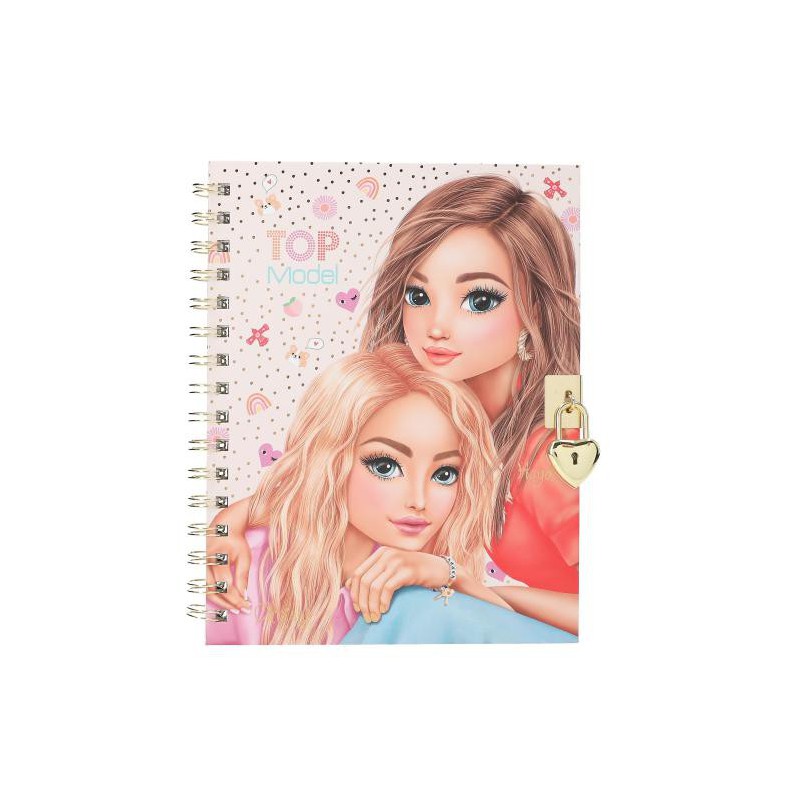 TOPModel, Dagboek met slot en armband 13269