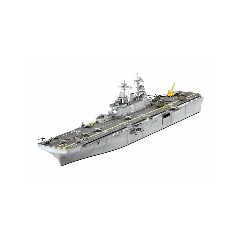 Modelset, US Navy Assault Carrier Wasp Class, Revell