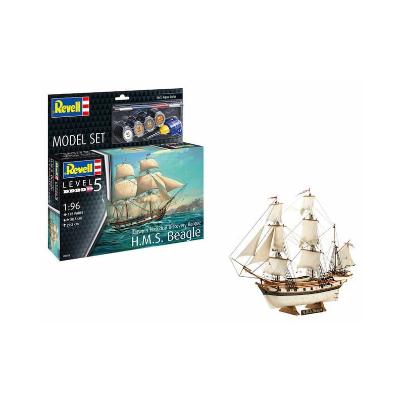 Modelset, H.M.S. Beagle, Revell