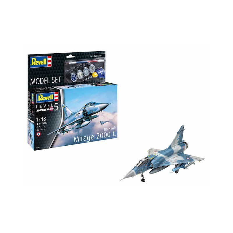 Modelset, Dassault Mirage 2000 C, Revell