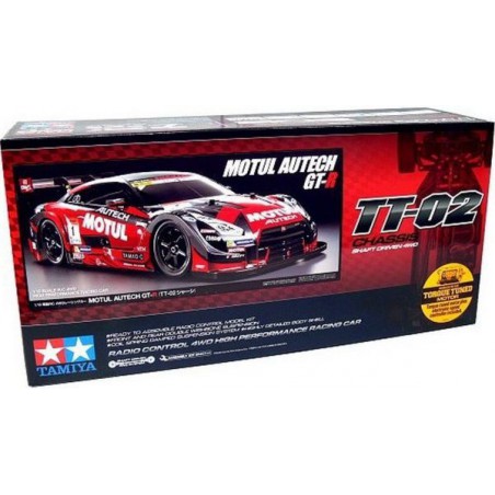 Motul Autech GT-R (TT-02), Tamiya, Modelbouw RC Motul Autech GT-R (TT-02), Tamiya, Modelbouw RC