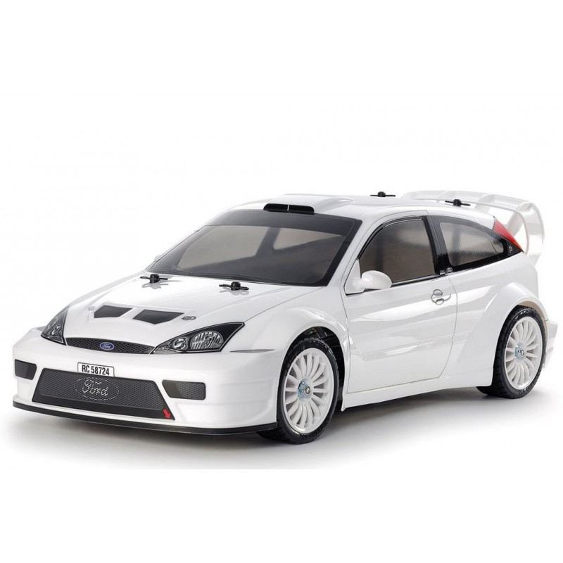 Combi-set RTR, 2003 Ford Focus RS Custom (TT-02), Tamiya, Modelbouw RC