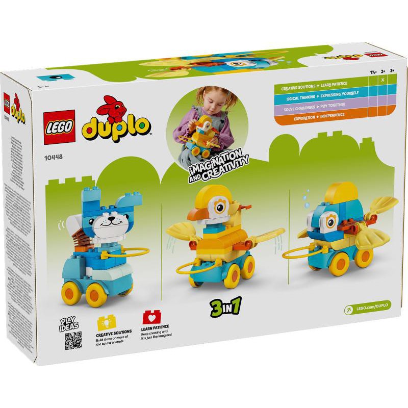 LEGO DUPLO - 10448 3-in-1 dieren op wielen
