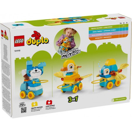 LEGO DUPLO - 10448 3-in-1 dieren op wielen LEGO DUPLO - 10448 3-in-1 dieren op wielen