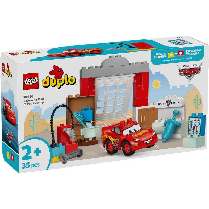 LEGO DUPLO - 10456 McQueens bezoek aan Docs garage