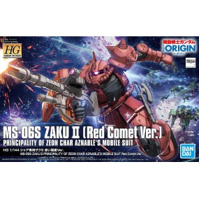 Gundam: HG Zaku II Red Comet, Bandai