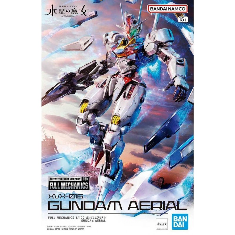 Gundam: Full Mechanics Aerial, Bandai