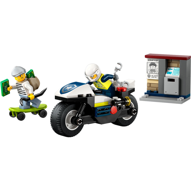 LEGO City - 60455 Achtervolging op politiemotor