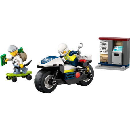 LEGO City - 60455 Achtervolging op politiemotor LEGO City - 60455 Achtervolging op politiemotor