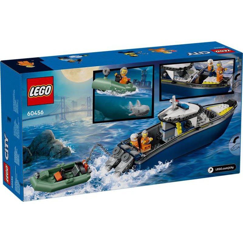 LEGO City - 60456 Achtervolging met politieboot
