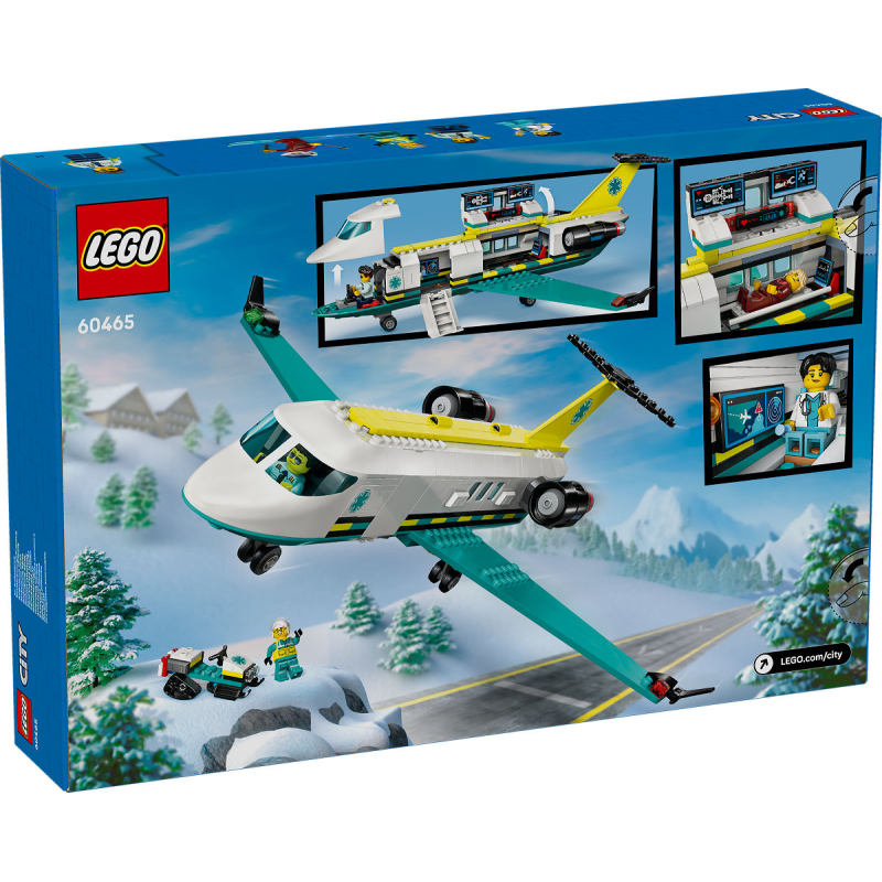 LEGO City - 60465 Ambulancevliegtuig
