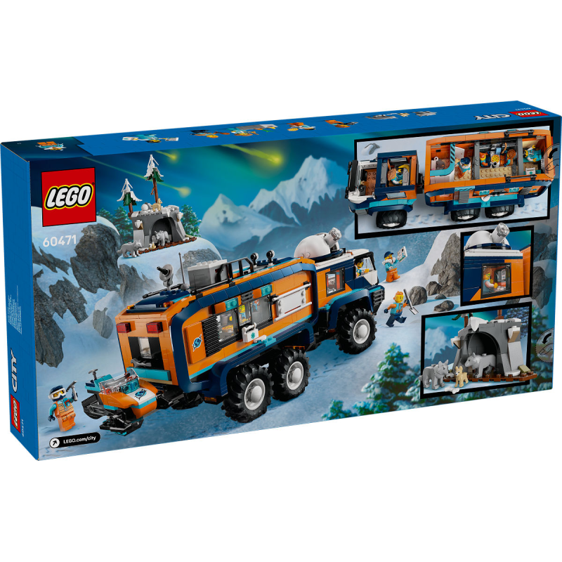 LEGO City - 60471 Laborarotiumtruck op de Noordpool